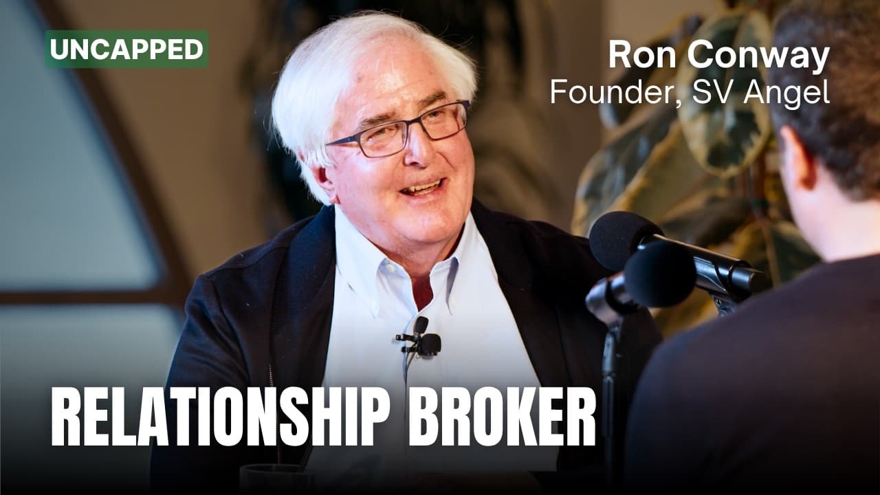 SV Angel’s Ron Conway: Silicon Valley’s Relationship Broker | Ep. 45
