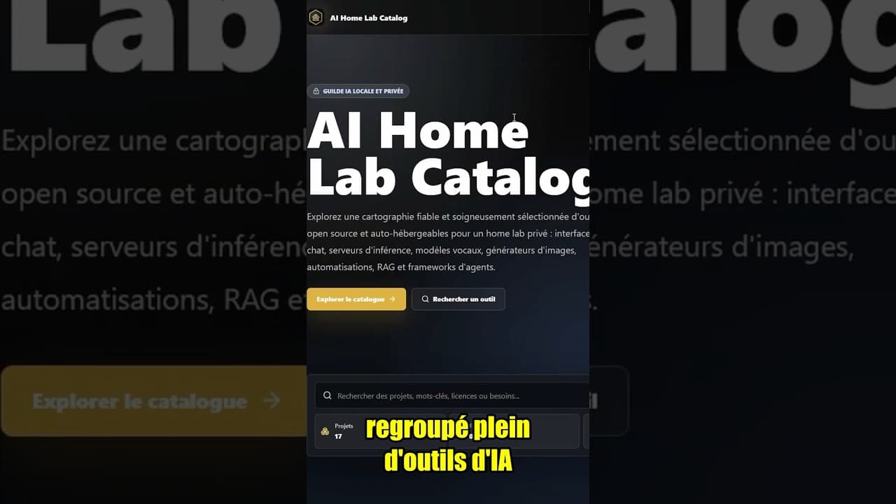 Le site pour trouver les meilleurs outils IA open source