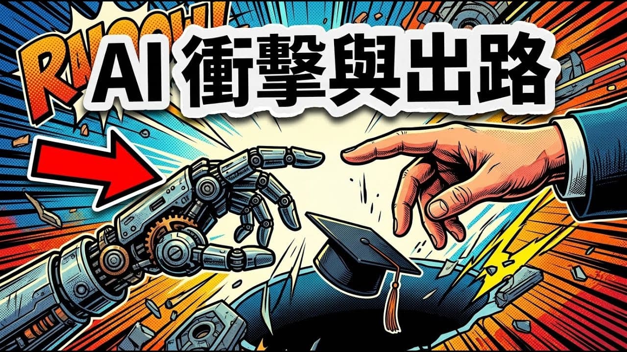 AI 對人類社會的衝擊與出路 — 三組數據告訴你時代變了