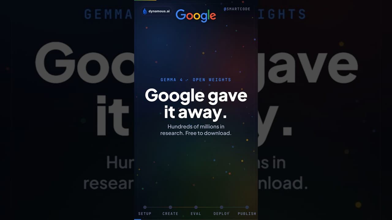 Why Google gave Gemma 4 away for FREE in 2026! Are They Insane?