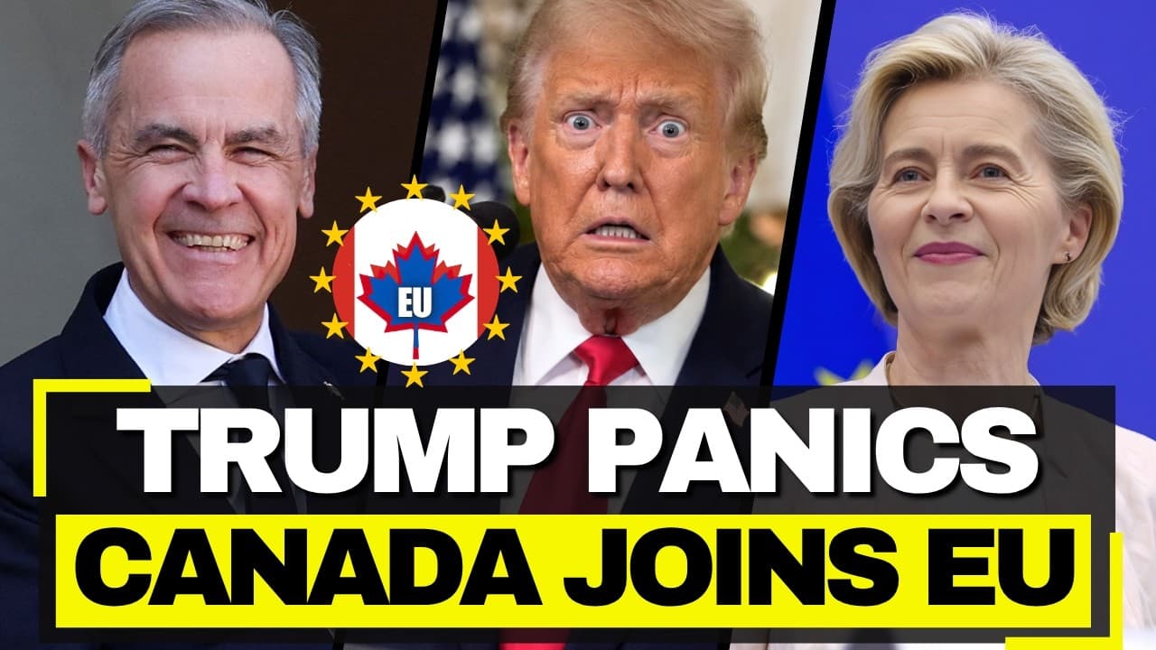 Trump PANICS As Canada and Europe FORMALLY UNITE - EU Creates NEW Membership Category