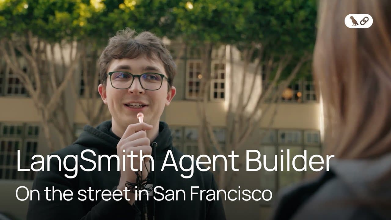 LangSmith Agent Builder: On the street in San Francisco