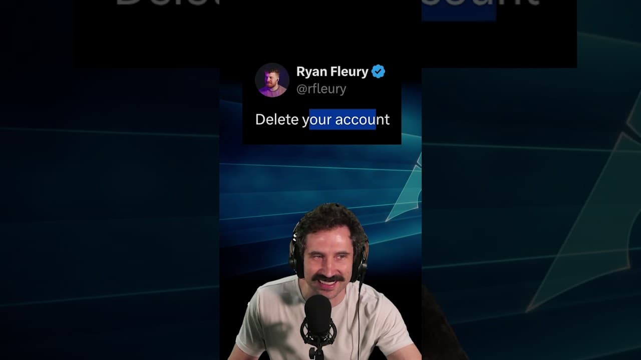 Delete your account