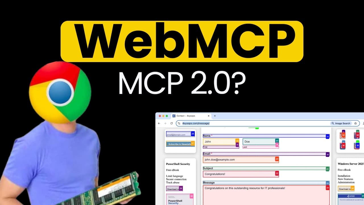 WebMCP - Why is awesome & How to use it