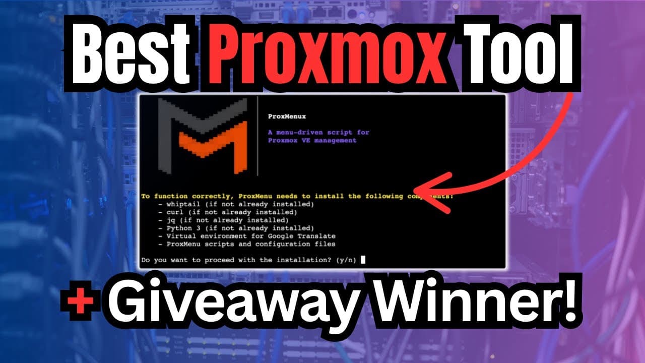 Best Proxmox Tool You are Not Using Yet - Proxmenux!