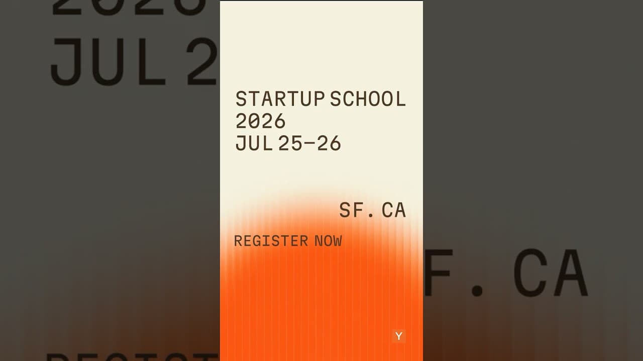 Startup School 2026