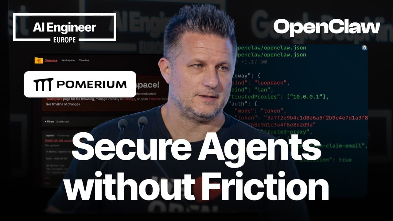 Claws Out: Securing and Building with OpenClaw - Nick Taylor, Pomerium