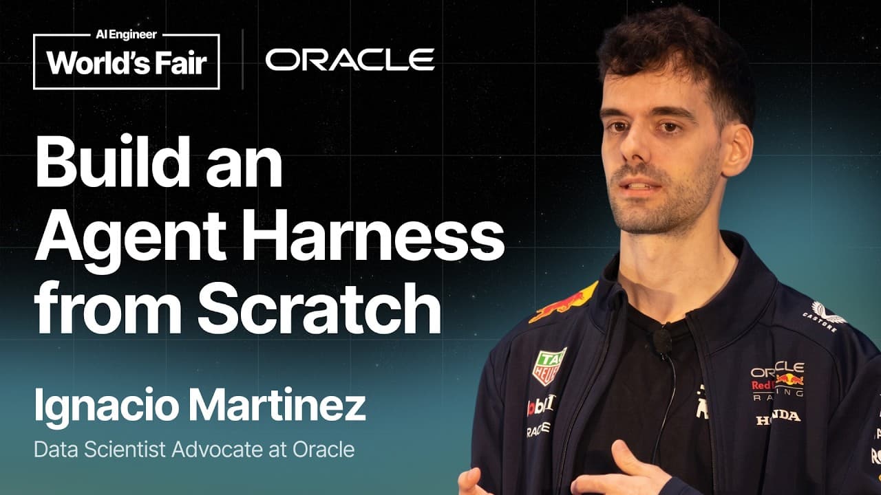 Total Recall: Agent Memory and Harness Engineering — Ignacio Martinez, Oracle