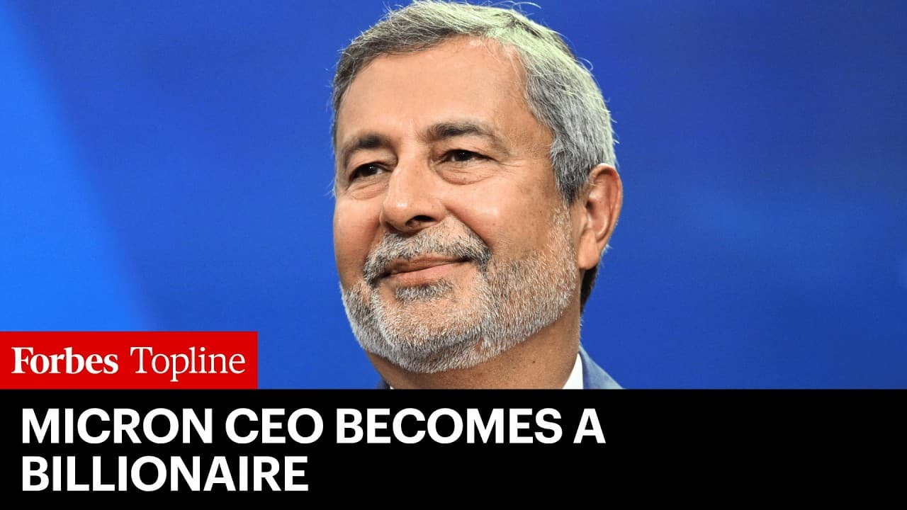 Micron CEO Sanjay Mehrotra Becomes A Billionaire Amid Trillion-Dollar Memory Chipmaker Boom