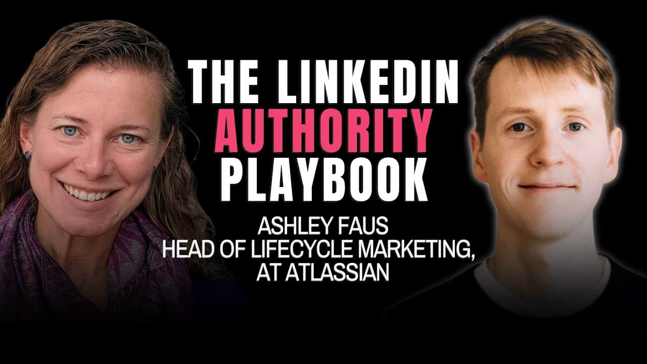 The 4 Pillars of LinkedIn Thought Leadership (w/ Ashley Faus, Atlassian)