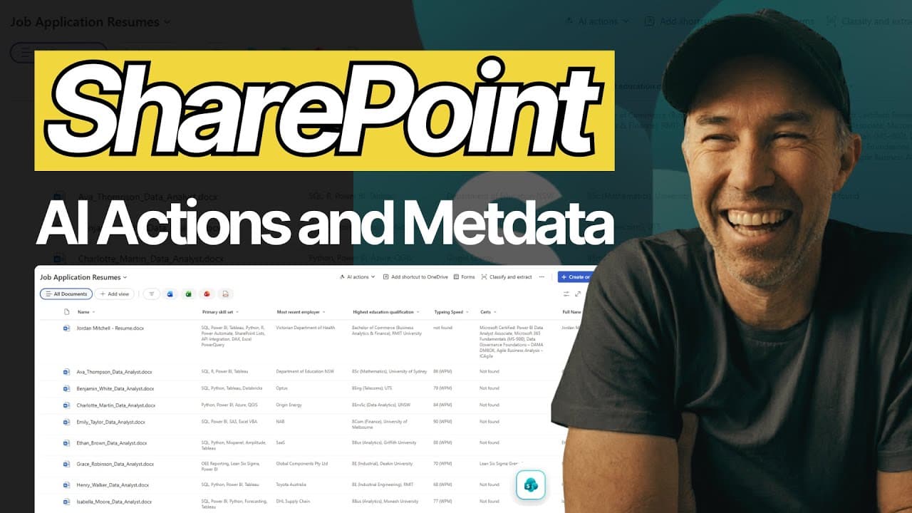 SharePoint AI Actions: Why Metadata Has Never Been More Important