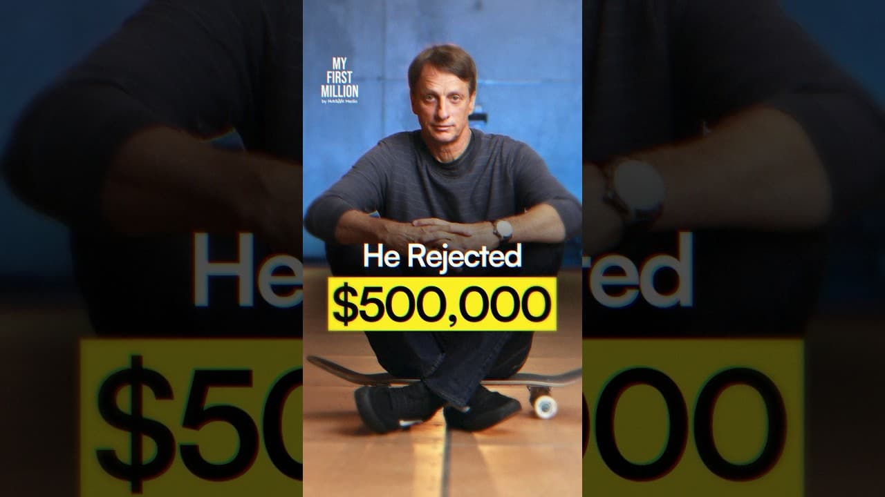 The $500K decision that made Tony Hawk millions