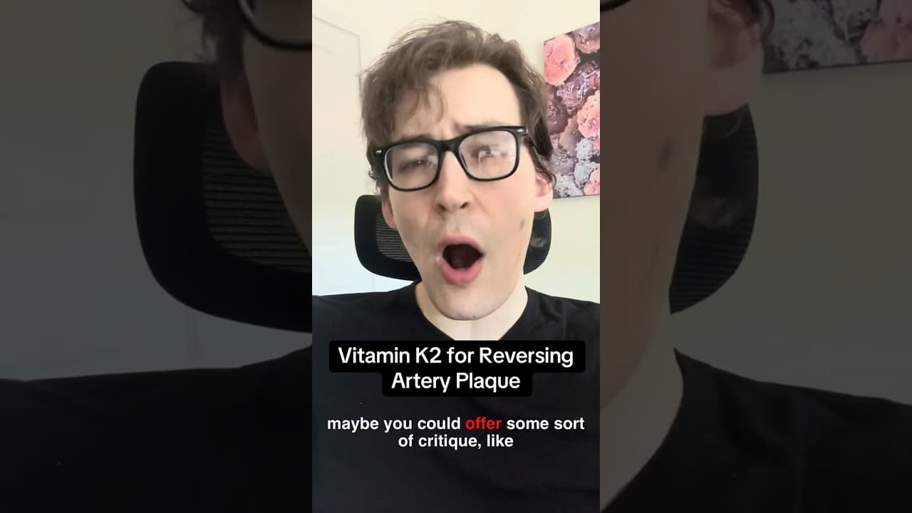 Vitamin K2 for Reversing Artery Plaque