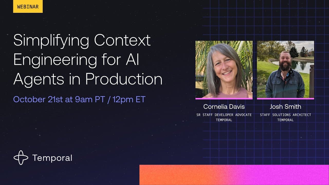Simplifying Context Engineering for AI Agents in Production
