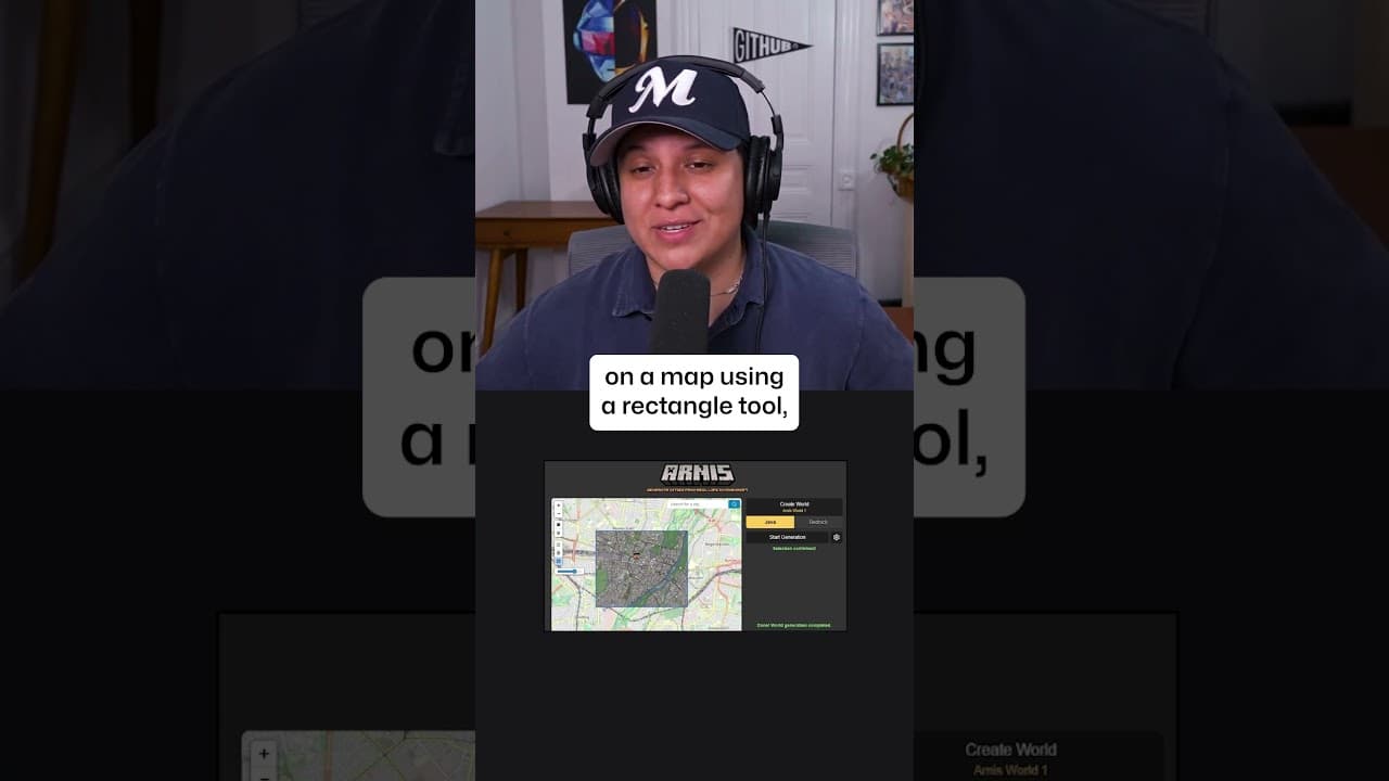 Turn your hometown into a Minecraft world
