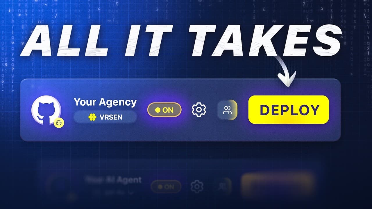 Deploy an AI Agent to Production in 2 Minutes