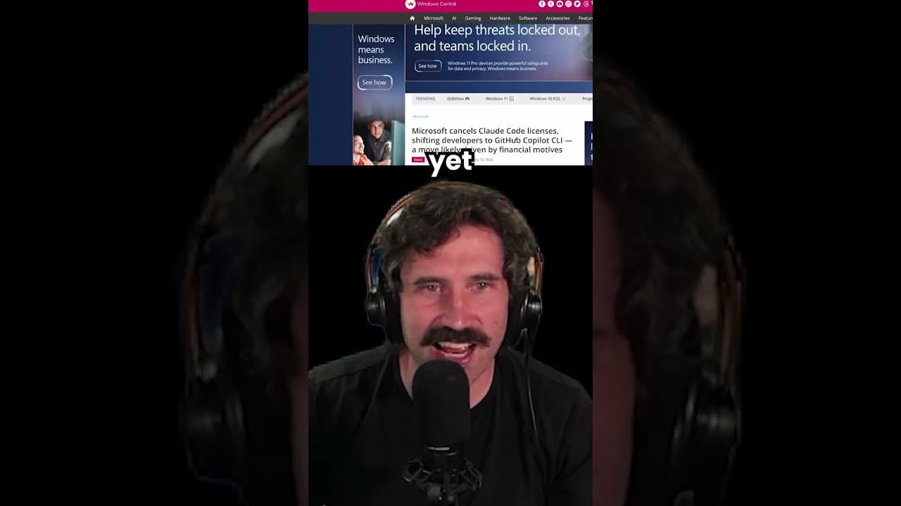 Stuck in an ad