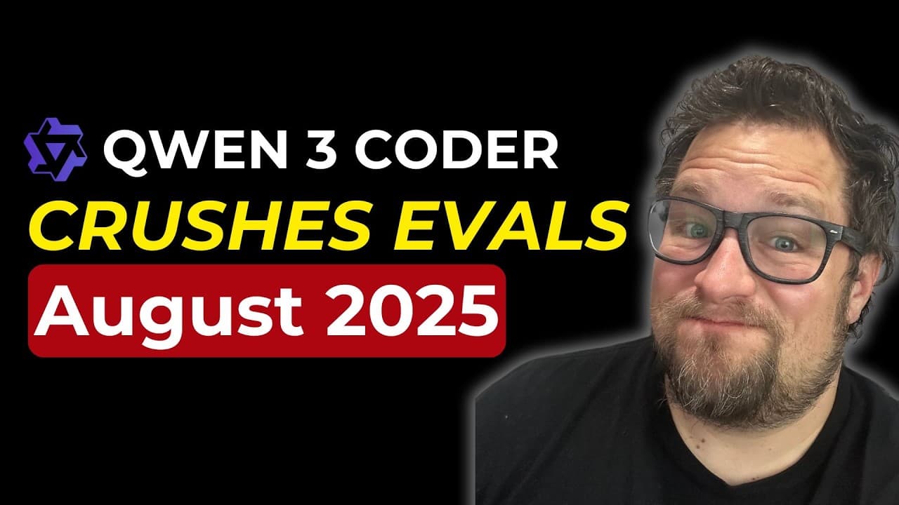 Qwen 3 Coder is almost on par with Claude 4 Sonnet, but...