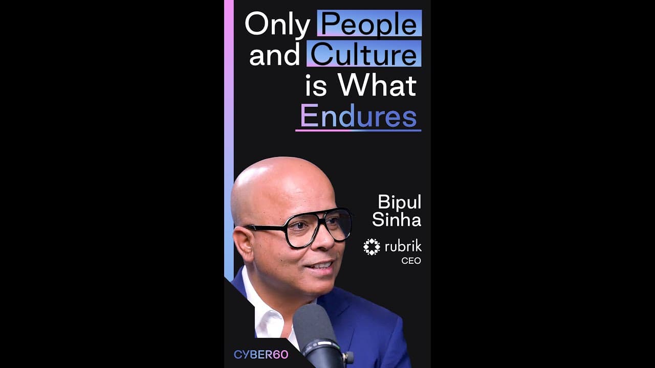 Bipul Sinha on The Cyber 60 Podcast