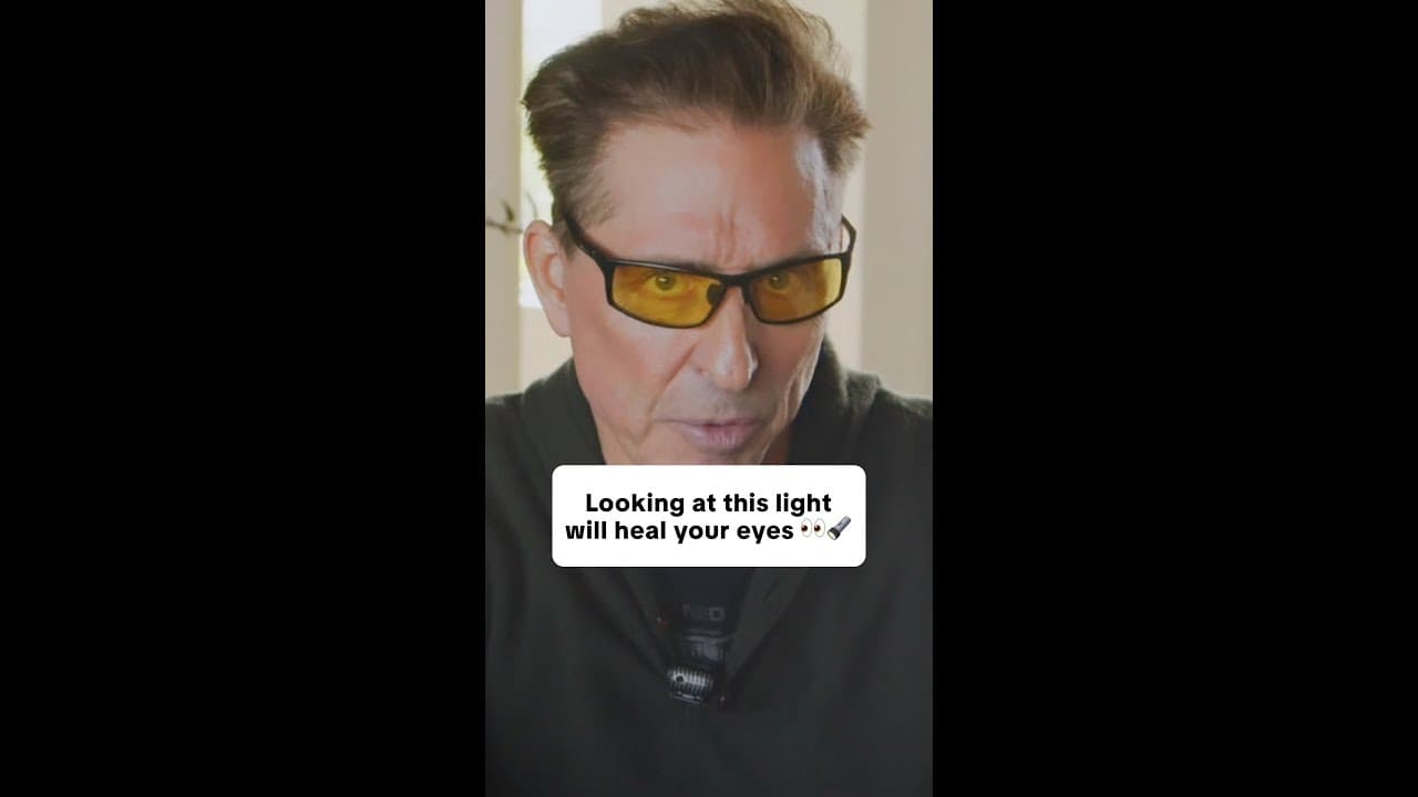 Looking At This Light Will Heal Your Eyes!