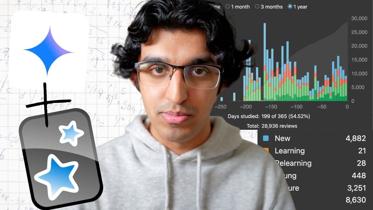 How to Make Anki Flashcards 10x Faster with AI (for free!)