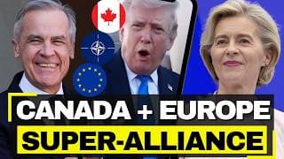 Canada Joins Europe at NATO Summit - Signs 16 Deals While Trump PANICS