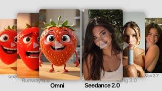 What Every Top AI Video Model Actually Looks Like (Omni to Seedance Comparison)