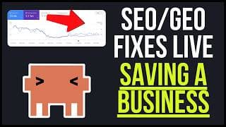 Day 1: Rescuing a Million Dollar Business with Claude Code (Shopify, SEO)