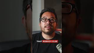 If you really believe in something, you've got to do it yourself!