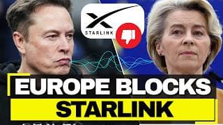 Europe SHUTS Starlink OUT - Reserves 2 GHz for European Satellites, FCC Chief FURIOUS
