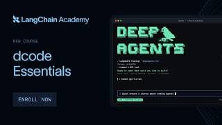 dcode Essentials | New LangChain Academy Course