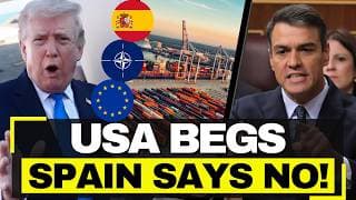 Trump Threatens Spain, Loses $47B and 2 Bases - Spain Banned CIA Software, Blocked His War