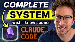 How I Use Obsidian + Claude Code to Run My Life