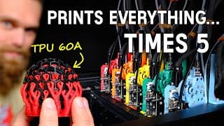 I Replaced All 5 Prusa XL Tools With My Own Belt Driven Extruder