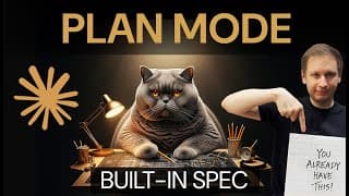 Plan Mode Deep Dive: Why External Spec Tools Are Redundant