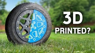 Can you actually 3D print a working car wheel?