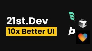 Easiest way to build fancy UI with Cursor/Windsurf/Bolt/Lovable
