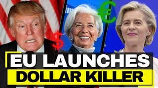 Europe Votes to KILL Dollar Payment Dominance - Digital Euro Approved, Visa/Mastercard 61% ENDING
