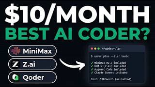 Alibaba's New $10 Coding Plan is ABSOLUTELY INSANE (MiniMax 2.7)