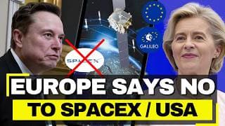 Europe Says NO to SpaceX - Builds Own Satellites Despite 5X Cost, Ends USA Dependence