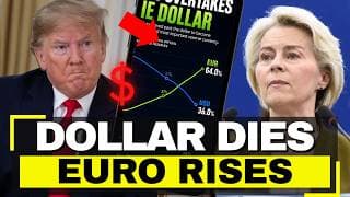 USA in PANIC as Euro Becomes Reserve Currency - Amazon €14.5B, Google €13B, Dollar Falls