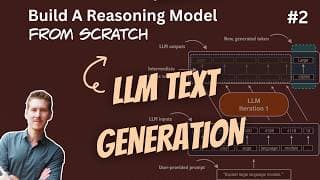 Build A Reasoning Model From Scratch 2: Loading a Base Model, Text Generation, and KV Caching