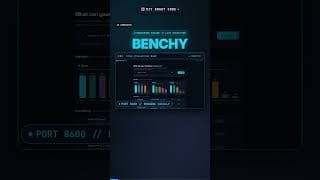 I built a custom LLM benchmark tool: Benchy