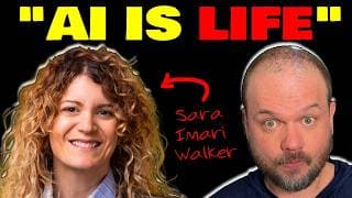 Sara Imari Walker "AI is Life" | Simulations, the Universe and the Origins of Life