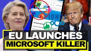 Europe LAUNCHES Microsoft Killer - Free Euro-Office Goes Live, US Software Control ENDS