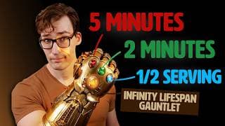 YEARS more Healthy Life in Three Numbers: 5 Minutes. 2 Minutes. ½ Serving.