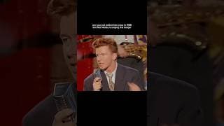 38 years on, and the music video still hits 🕺 # #rickastley #80smusic