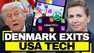 Denmark EXITS US Tech - Microsoft Replacement Plan Ready, France Bans Teams by 2027