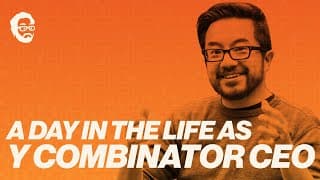 Day in the Life of Y Combinator President & CEO Garry Tan during the first week of W24 batch