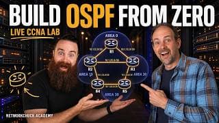 OSPF From Zero: Let's Build the Internet (Well...Almost) | Summer of CCNA